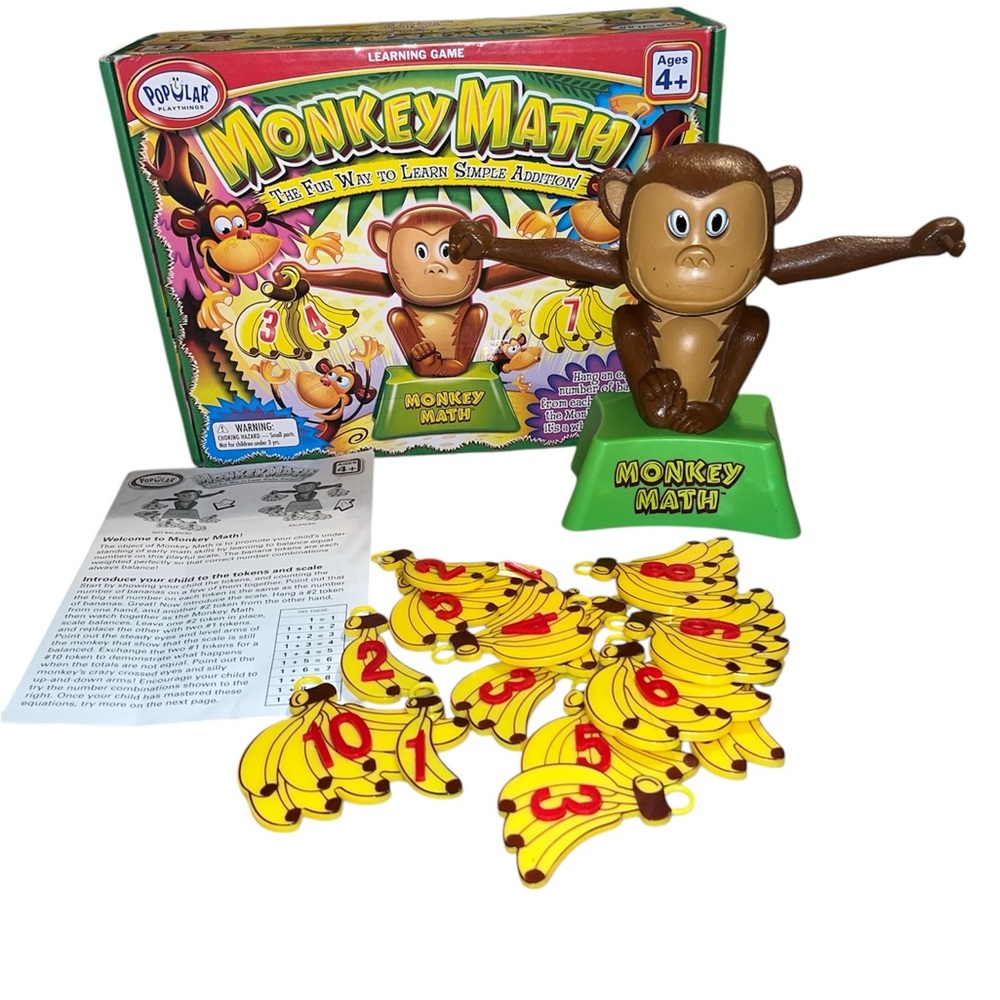 Monkey Math Learning Game - Early Education Math